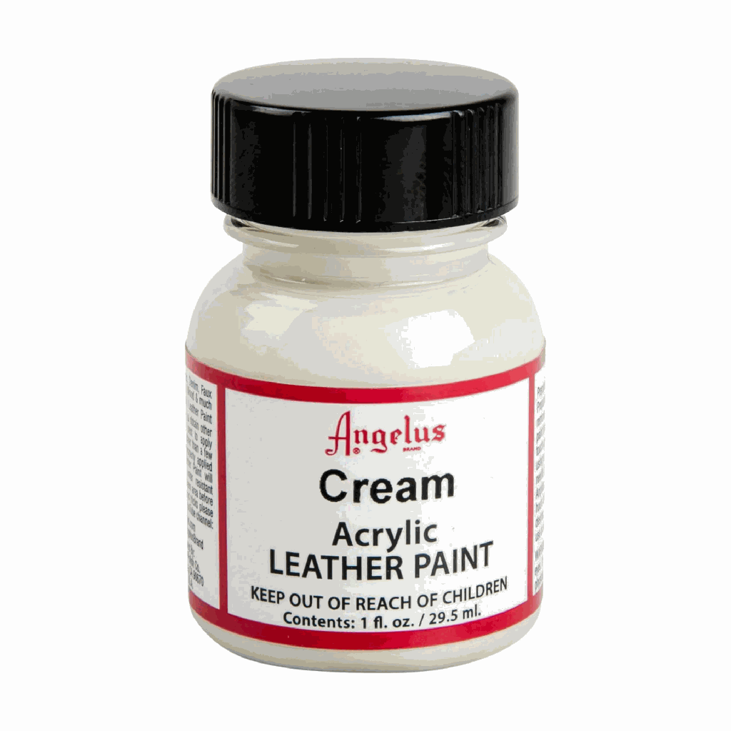 Angelus Acrylic Leather Paint Cream 1oz