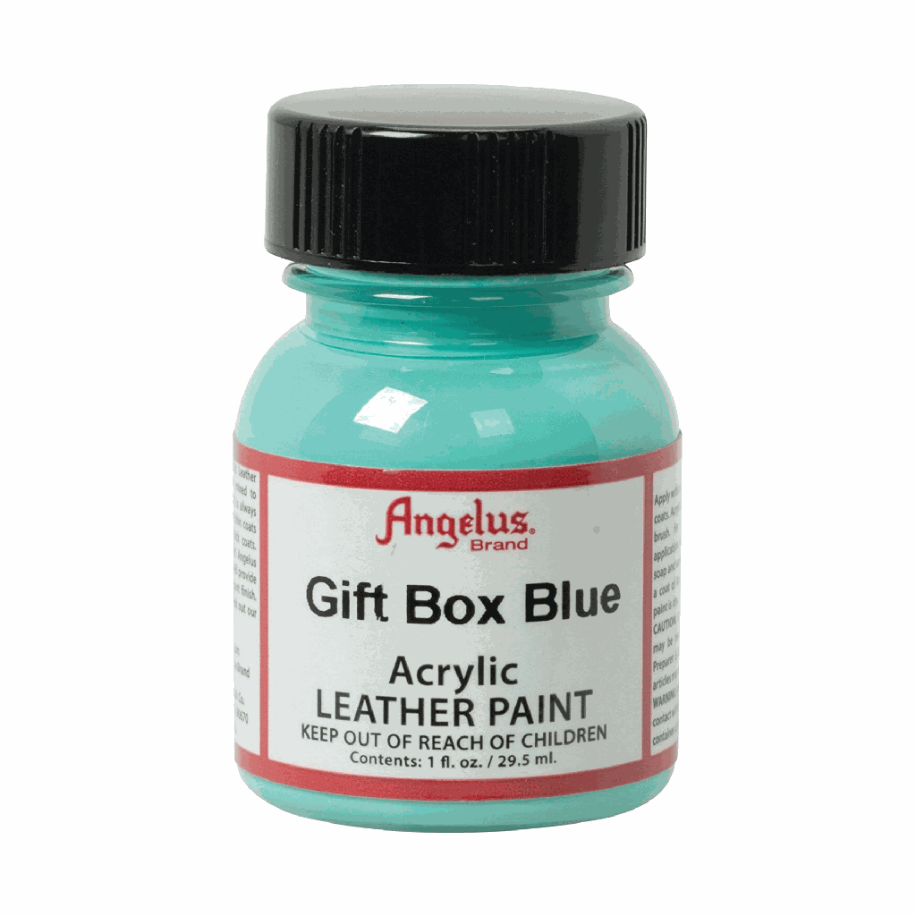 Angelus Acrylic Leather Paint Giftbox Blue 1oz