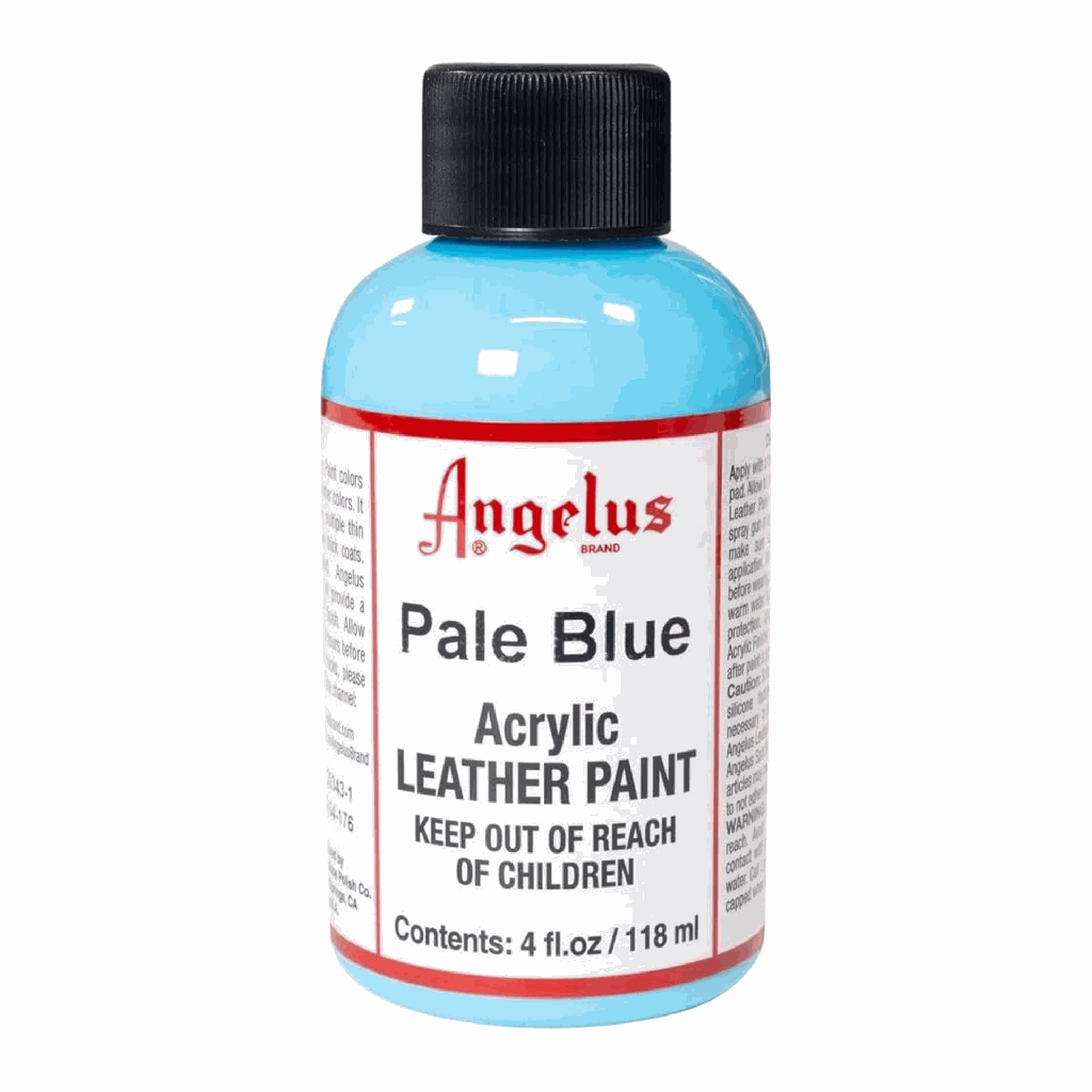 Angelus Acrylic Leather Paint Pale Blue 4oz