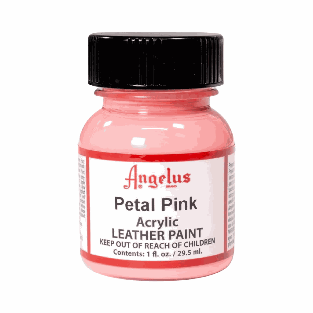 Angelus Acrylic Leather Paint Petal Pink 1oz
