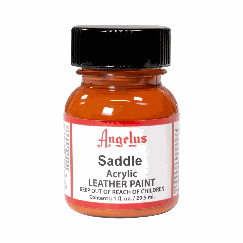 Angelus Acrylic Leather Paint Saddle 1oz