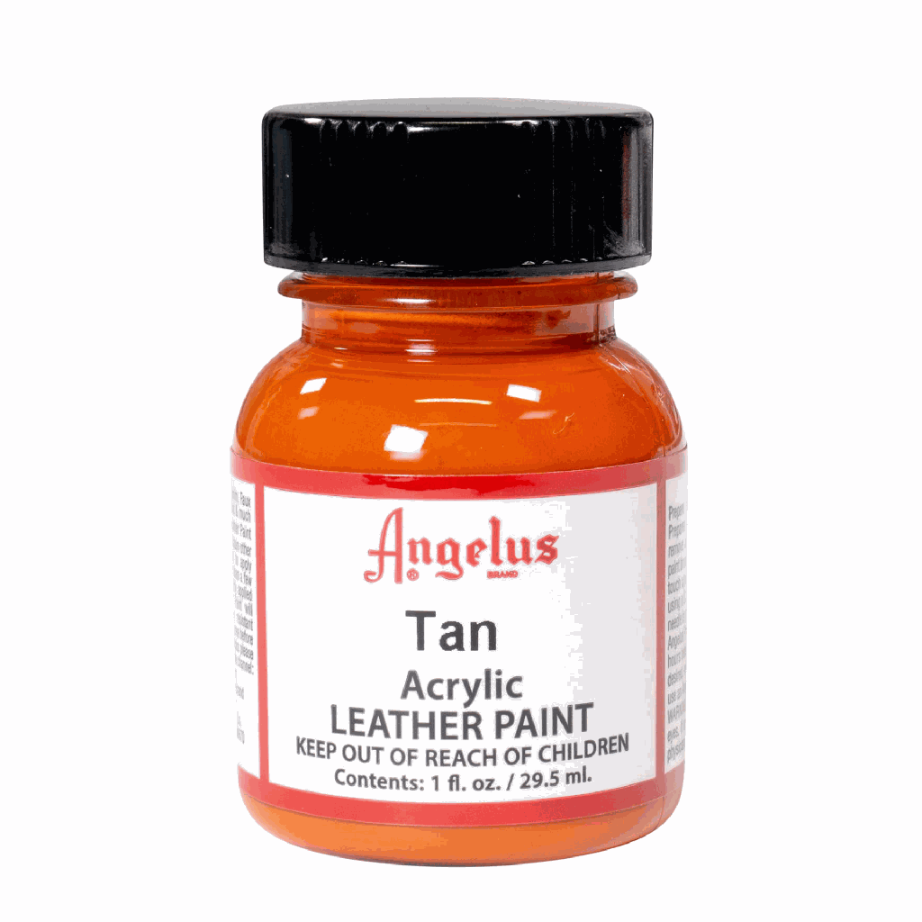 Angelus Acrylic Leather Paint Tan (Camel Tan) 1oz