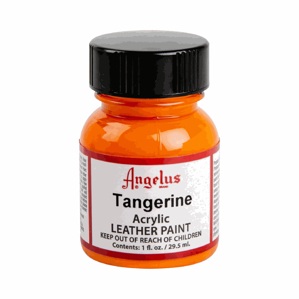 Angelus Acrylic Leather Paint Tangerine 1oz