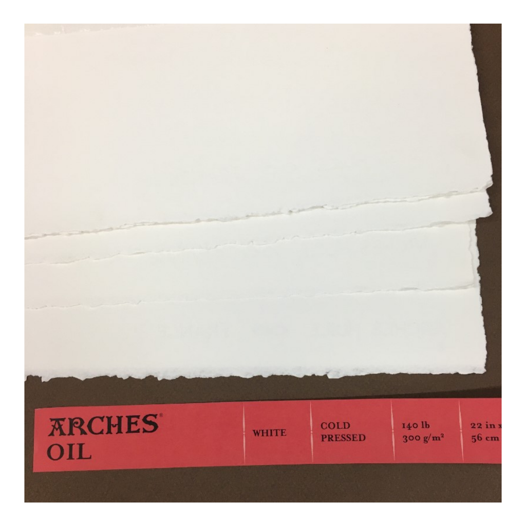 Arches Oil Paper Sheets 140lb C.P. 22" x 30" **ND**