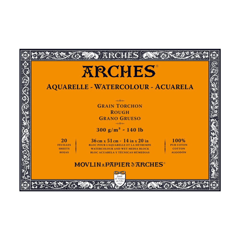 Arches Watercolour Block R 14"x20" 140lb
