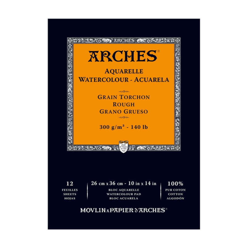 Arches Watercolour Pad R 10"x14" 140lb