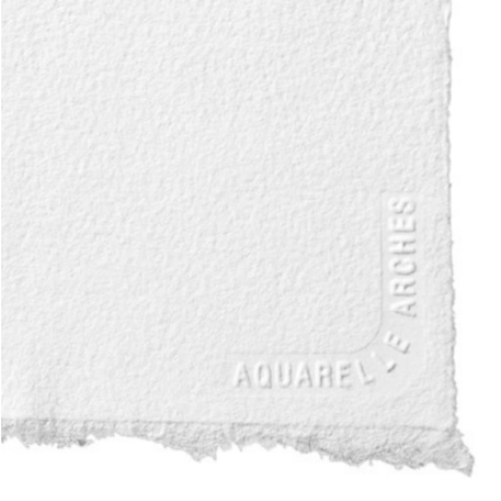 Arches Watercolour Paper CP Natural White 300lb 29" x 41.5" **ND**