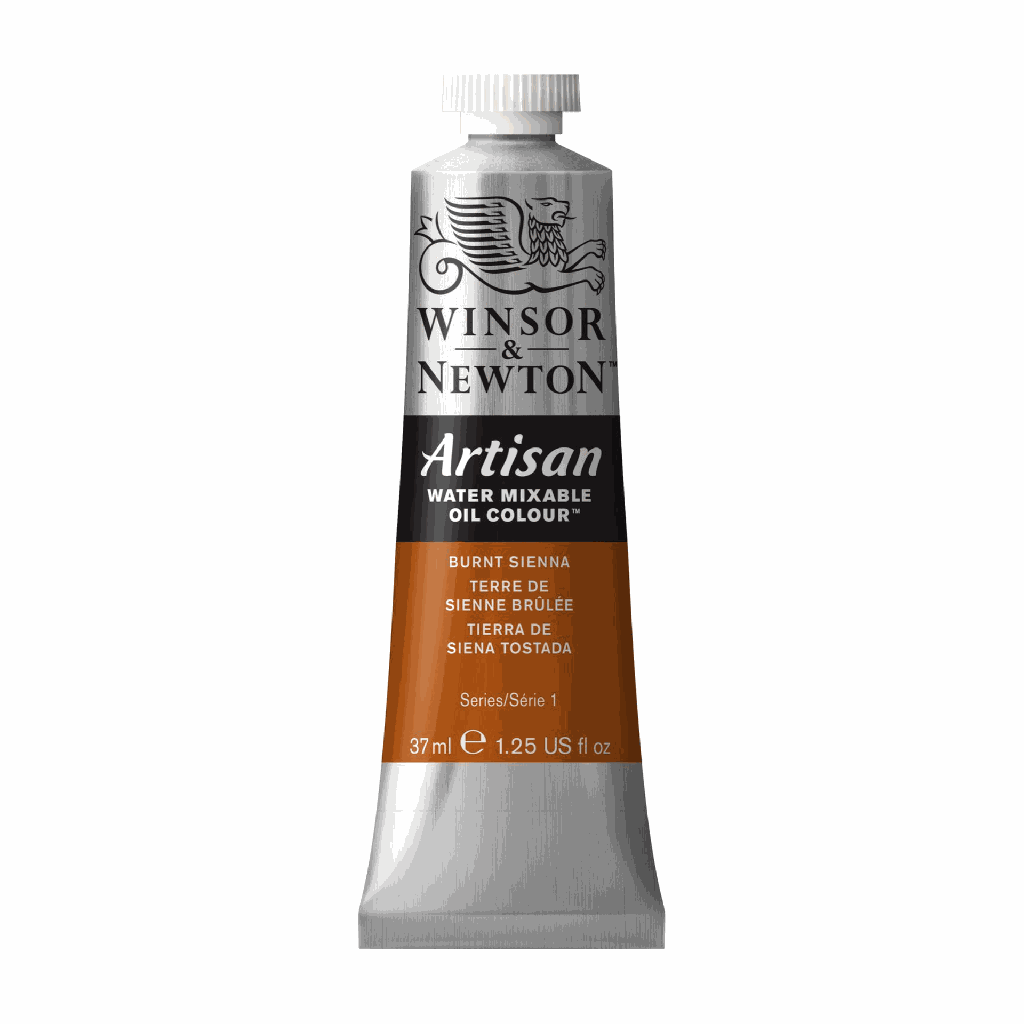Artisan Water Mixable Oil 37ml Burnt Sienna