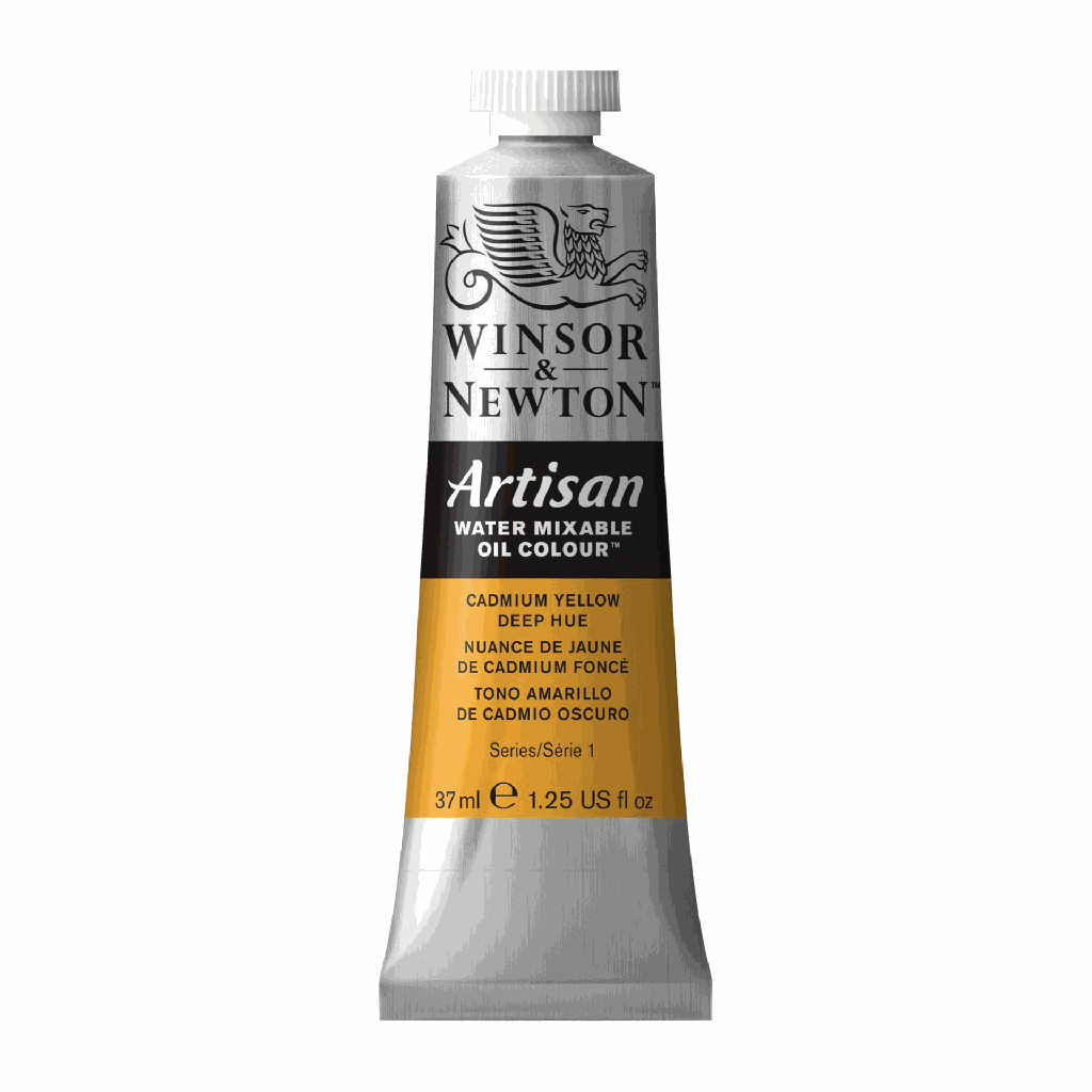 Artisan Water Mixable Oil 37ml Cadmium Yellow Deep Hue