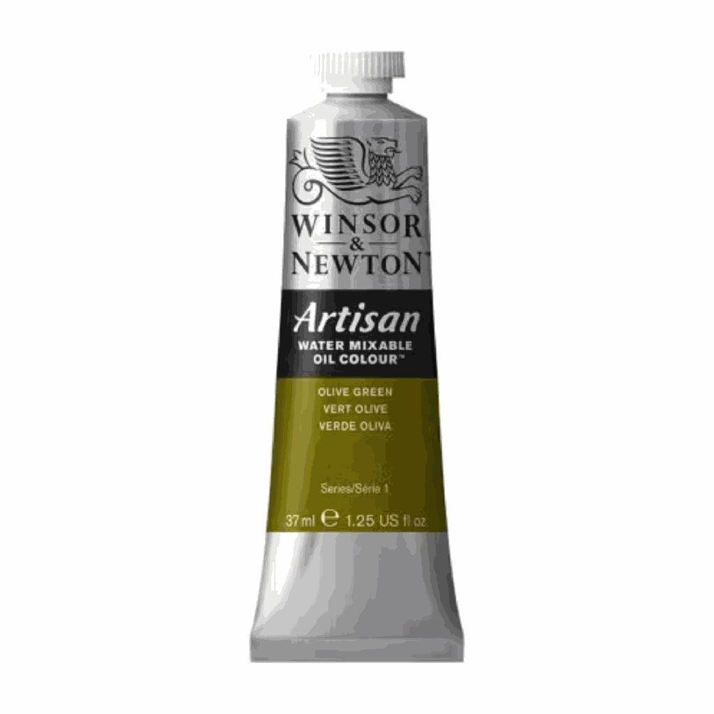 Artisan Water Mixable Oil 37ml Olive Green