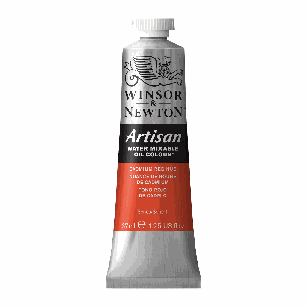 Artisan Water Mixable Oil 37ml Tube Cadmium Red Hue
