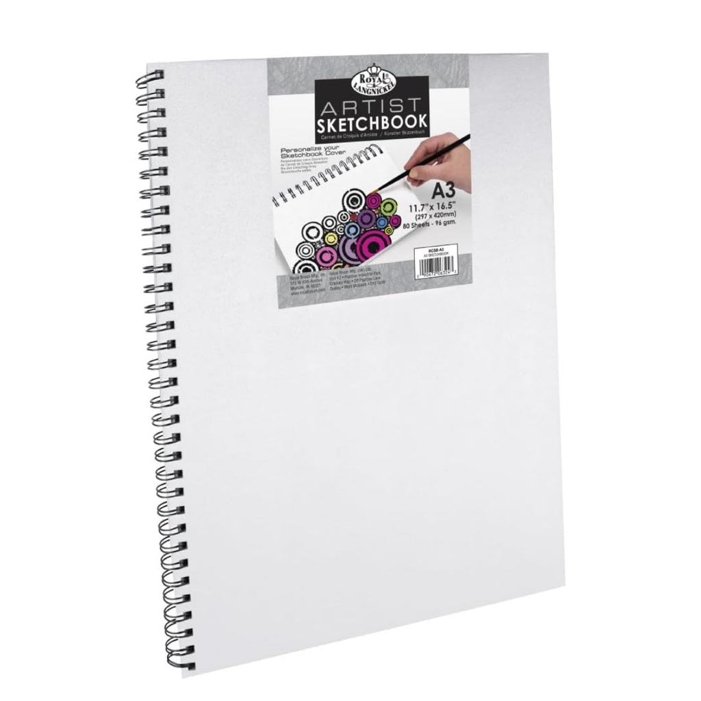 Artist Sketchbook with Customizable Cover A3 Size (11.7" x 16.5") **ND**