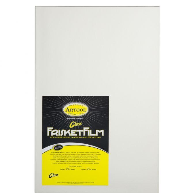 Artool Frisket Film Gloss 20" x 24" - 10 Sheet Pack (F411)