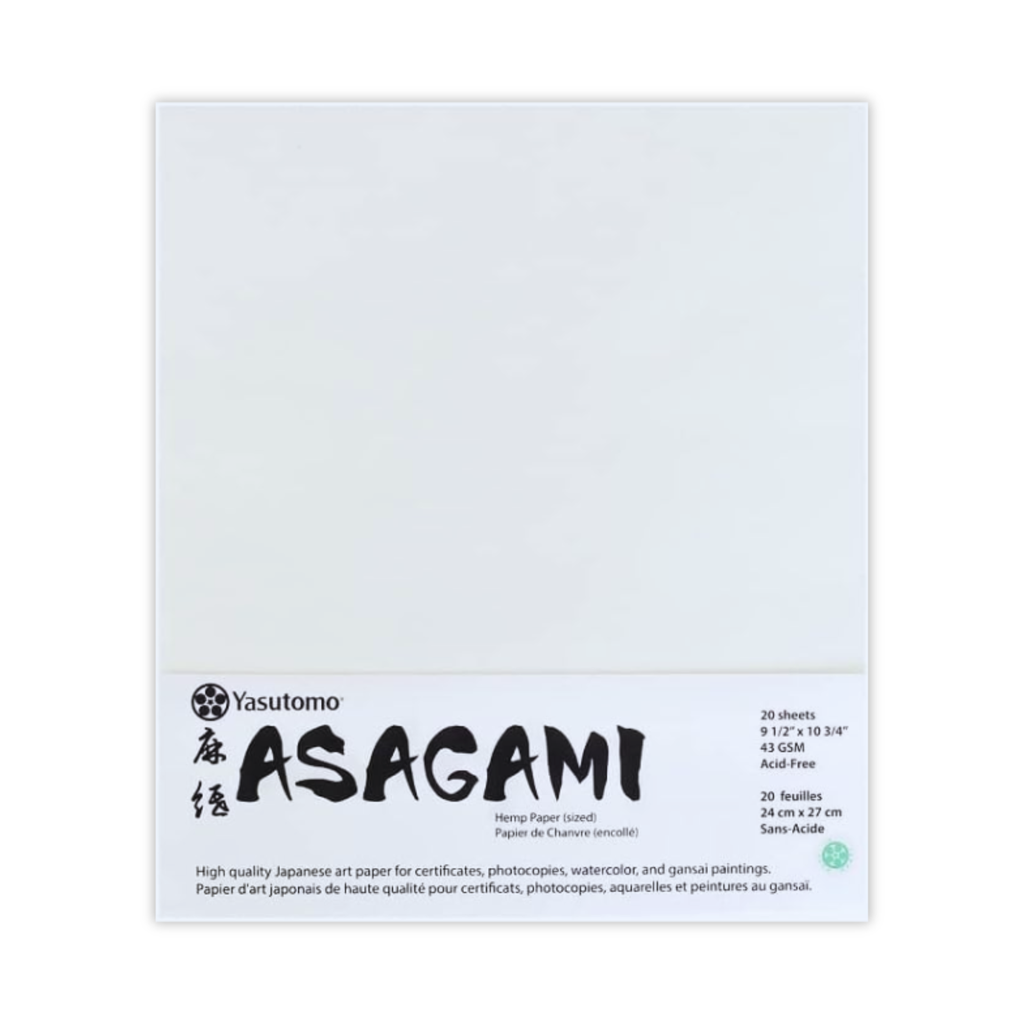 Yasutomo Asagami Paper 9 1/2" x 10 3/4" (20 Sheets)