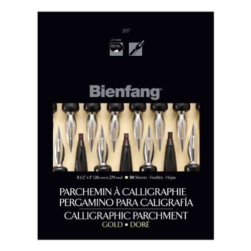 Bienfang Calligraphic Parchment 207 Gold 8.5x11