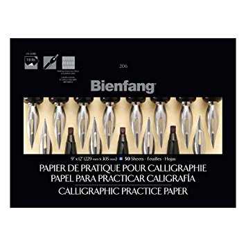 Bienfang Calligraphy Practice Pad 206 9x12