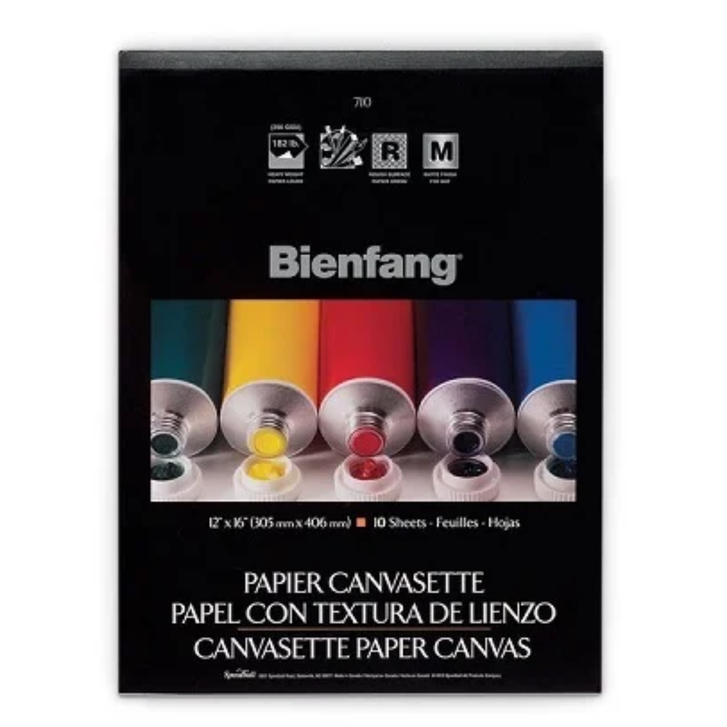 Bienfang Canvasette Pad 9x12
