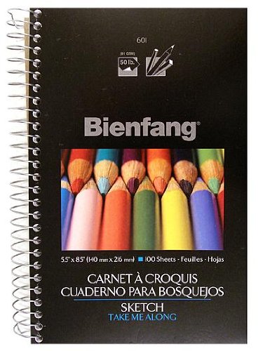 Bienfang Take Me Along Sketch 601 coil 5.5x8.5