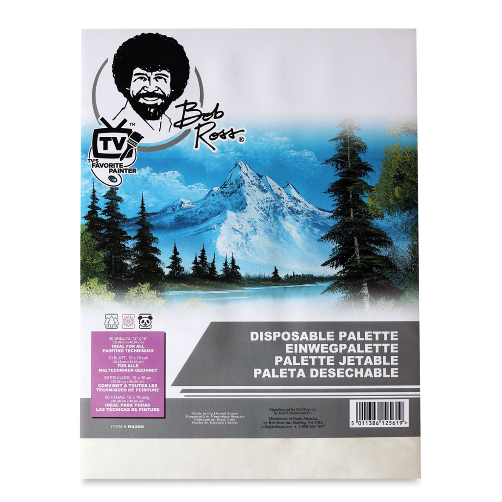 Bob Ross Disposable Palette10x14