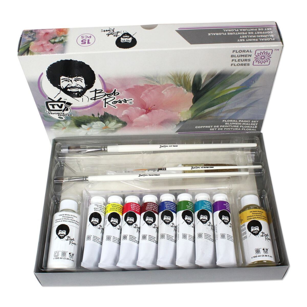 Bob Ross Floral Painting Set