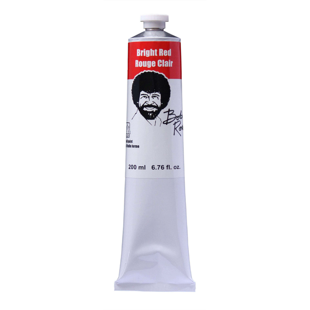 Bob Ross Landscape Oil 200ml Tube Bright Red