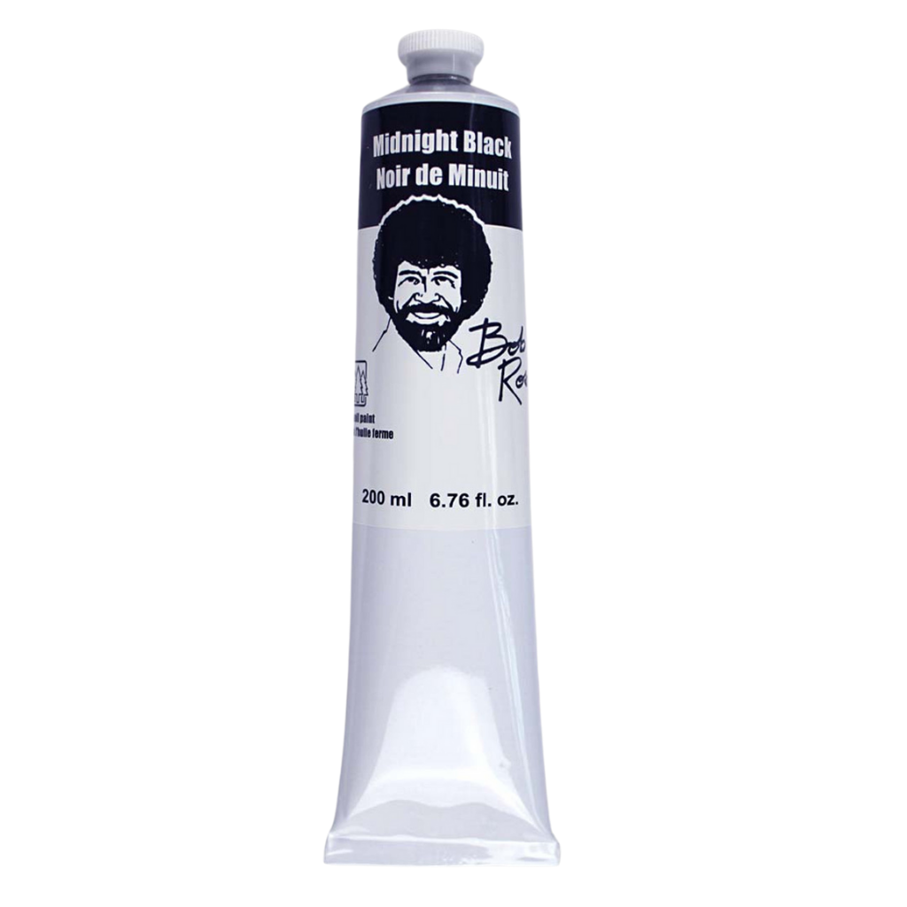 Bob Ross Landscape Oil 200ml Tube Midnight Black