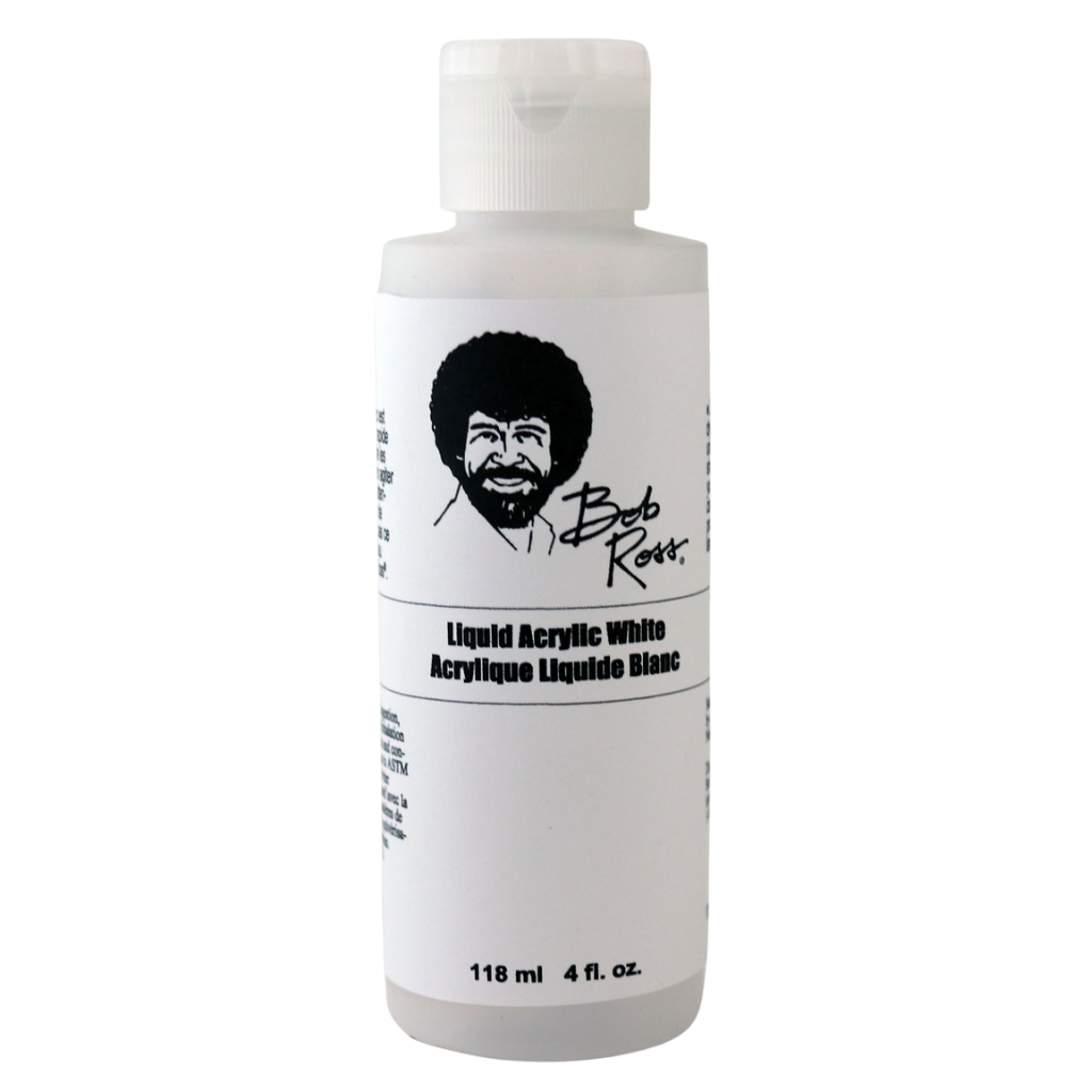 Bob Ross Liquid Acrylic White 118ml (4oz.)