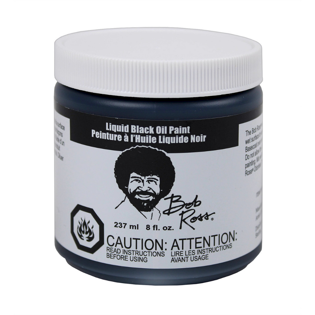 Bob Ross Liquid Black 8oz.
