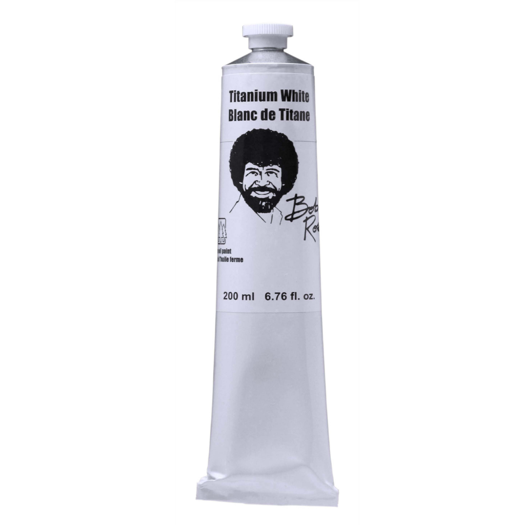 Bob Ross Landscape Oil 200ml Tube Titanium White  