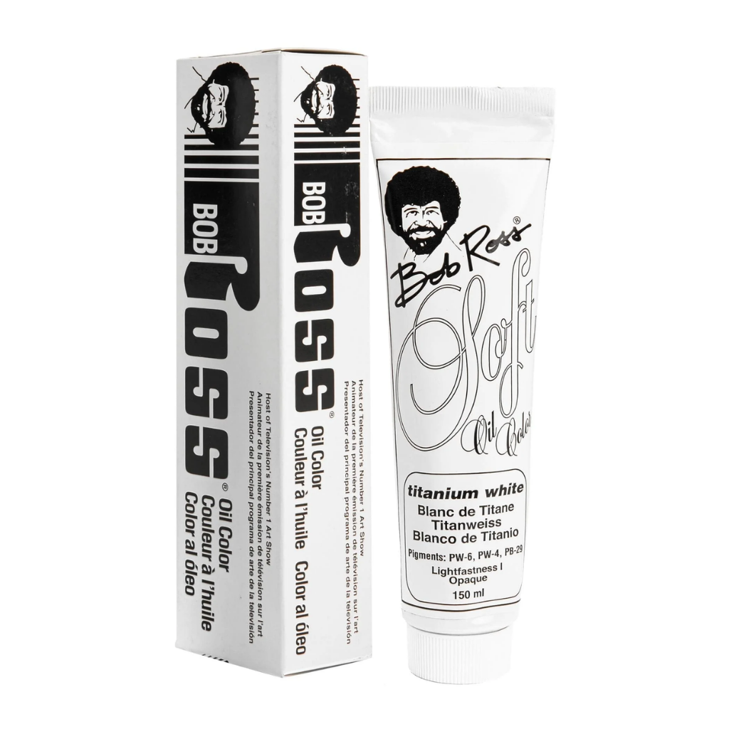 Bob Ross SOFT Oil 150ml Tube Titanium White