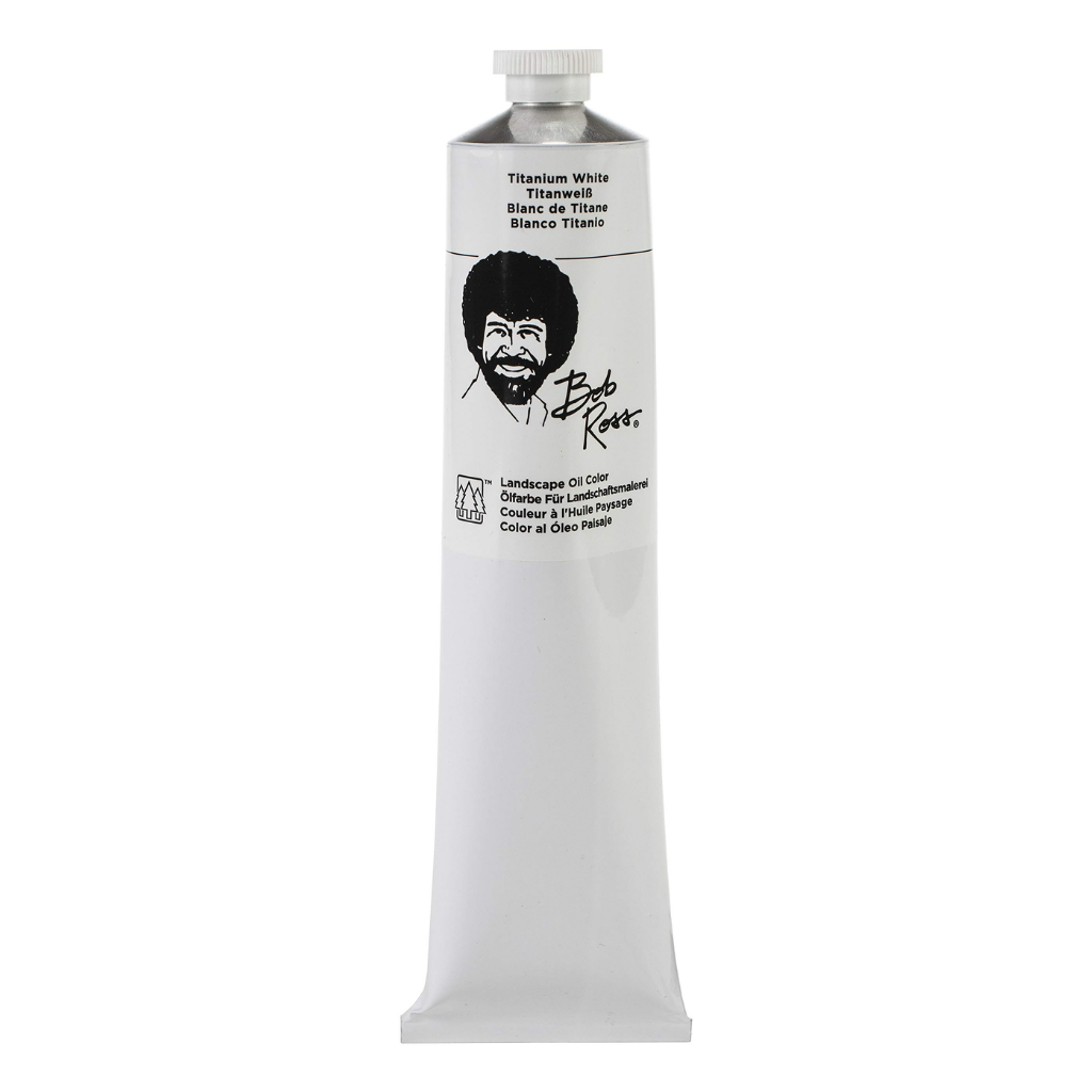 Bob Ross SOFT Oil 200ml Tube Titanium White