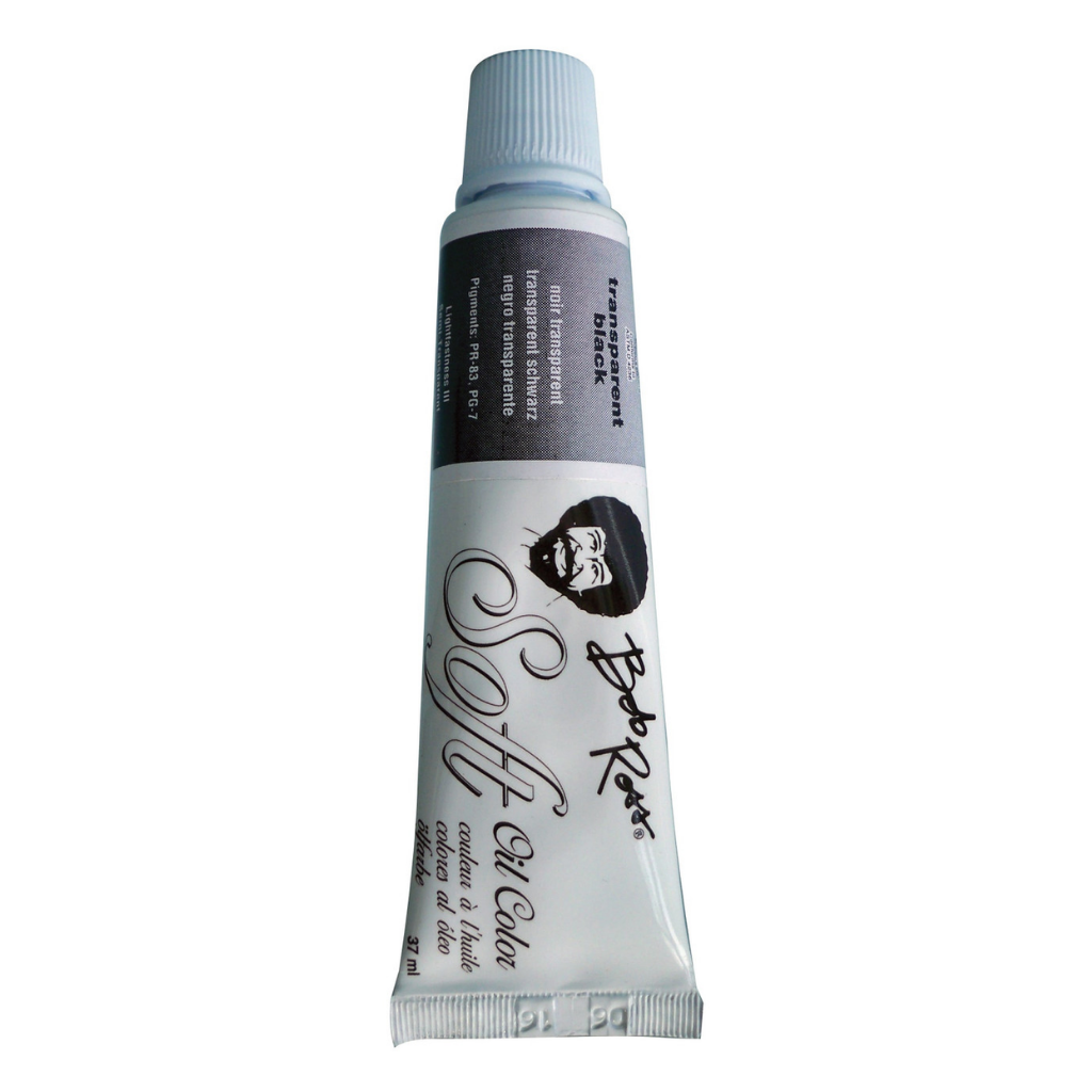 Bob Ross SOFT Oil 37ml Tube Transparent Black