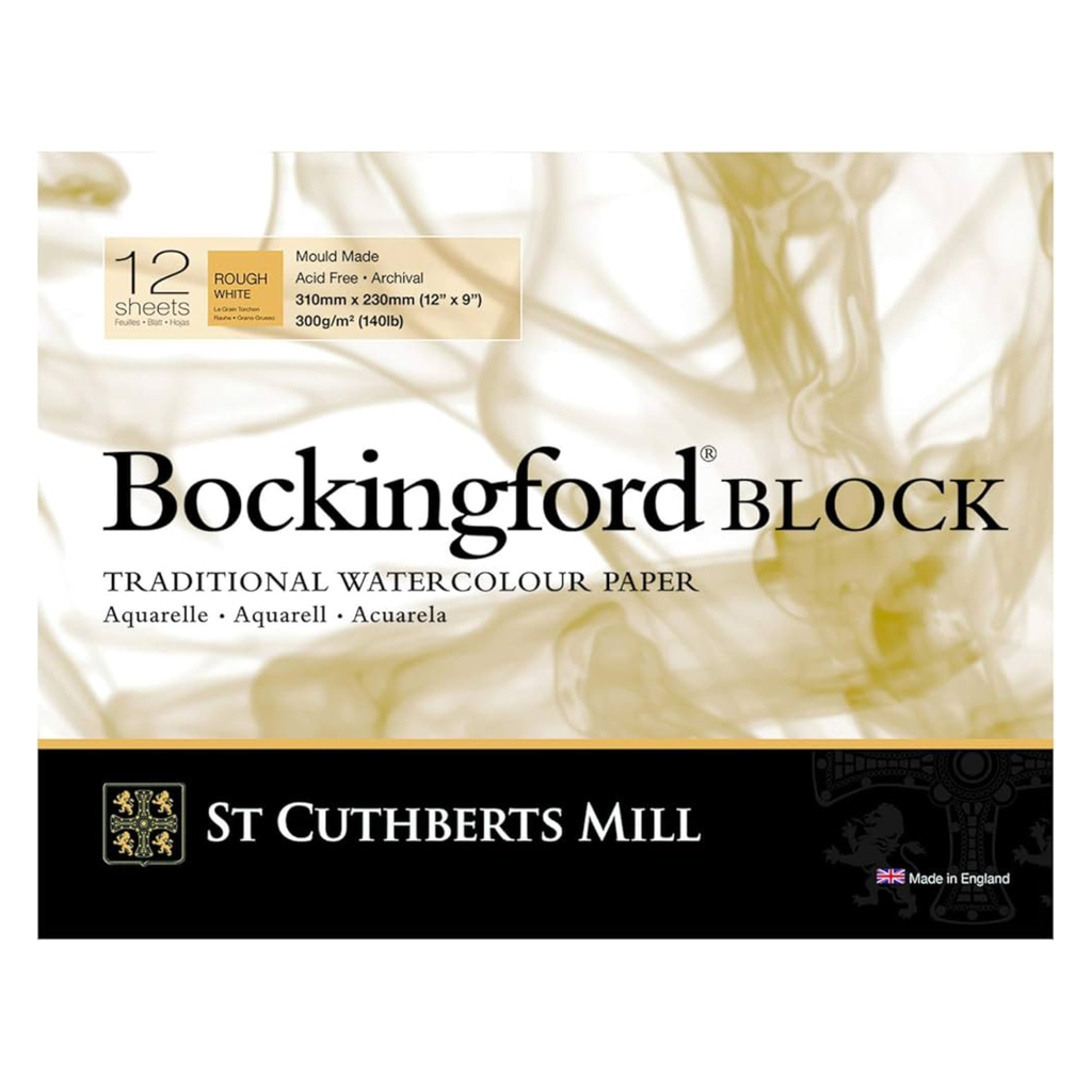 Bockingford Watercolour Paper Pad 140lb Rough