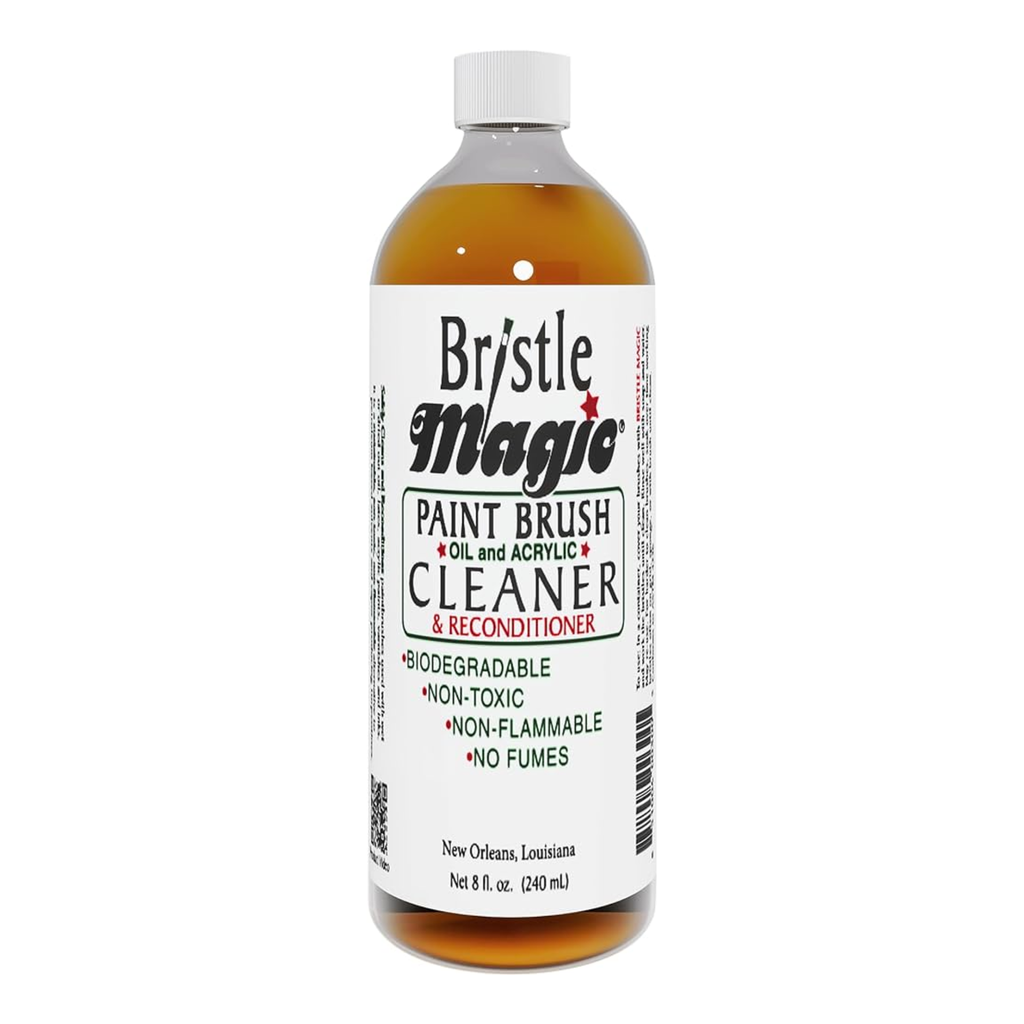 Bristle Magic Paint Brush Cleaner & Reconditioner 8oz.