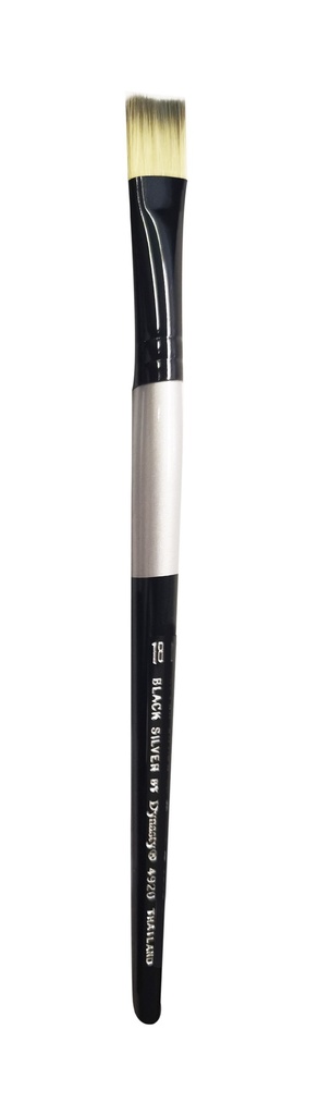 Brush Black Silver LH Bright 20
