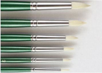 Brush Heinz Jordan 117-2 Hog Bristle Round