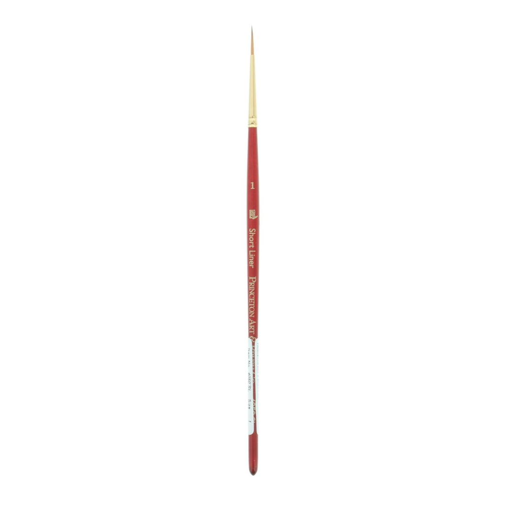 Princeton Brush Heritage 4050S1 Synthetic Sable Short Liner