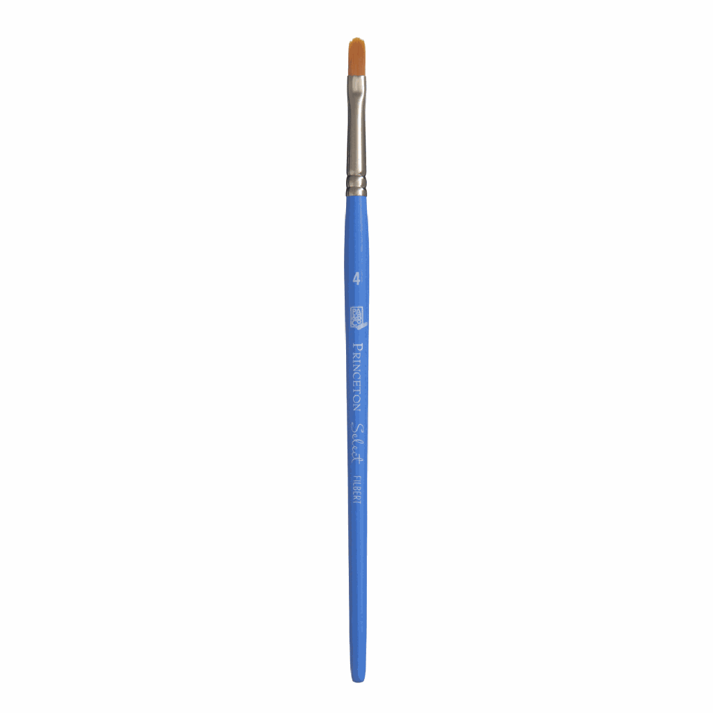 Princeton Brush Select Filbert 4 (3750FB-4)