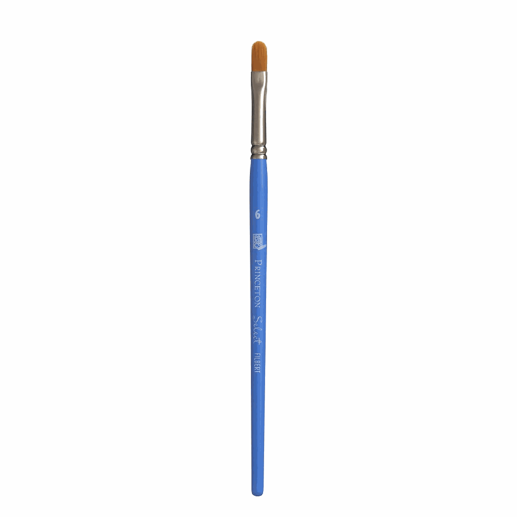Princeton Brush Select Filbert 6 (3750FB-6)