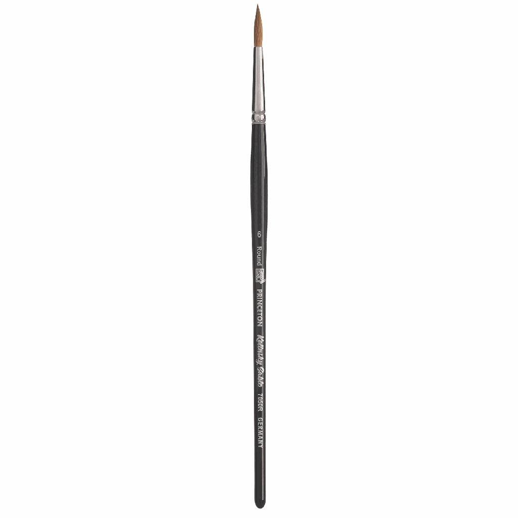 Princeton Brush Siberia Kolinsky Sable SH Round 6 *ND*
