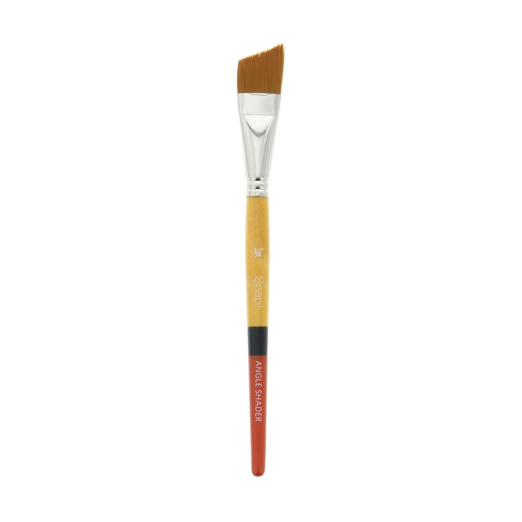 Princeton Brush SNAP Gold Taklon Angle Shader 3/4" (9650AS075)