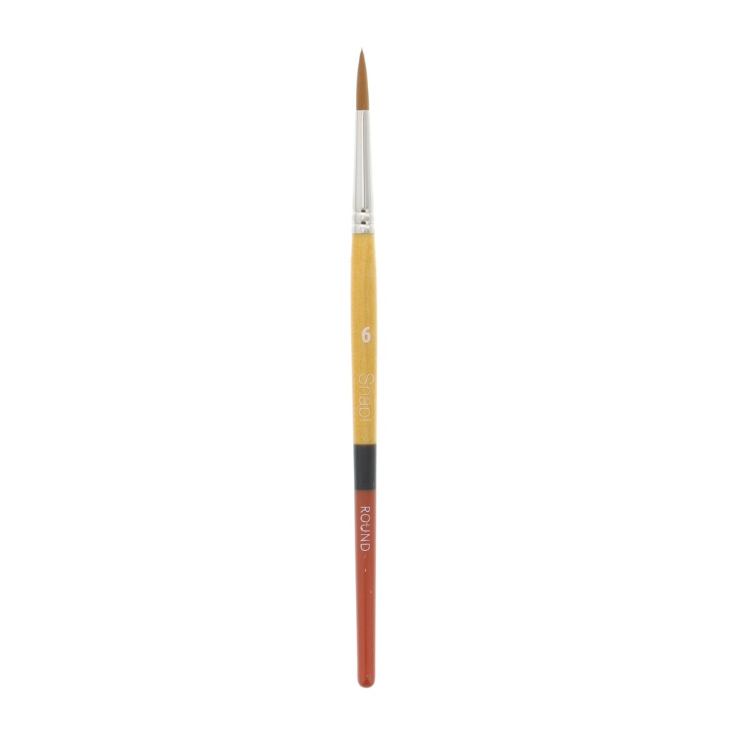 Princeton Brush SNAP Gold Taklon Round 6 (9650R6)
