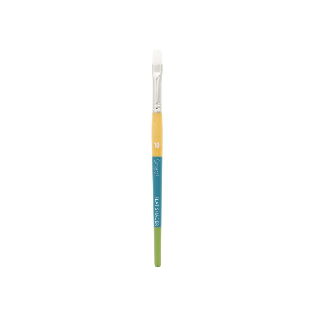 Princeton Brush SNAP White Taklon Flat Shader 10 (9850FS10)