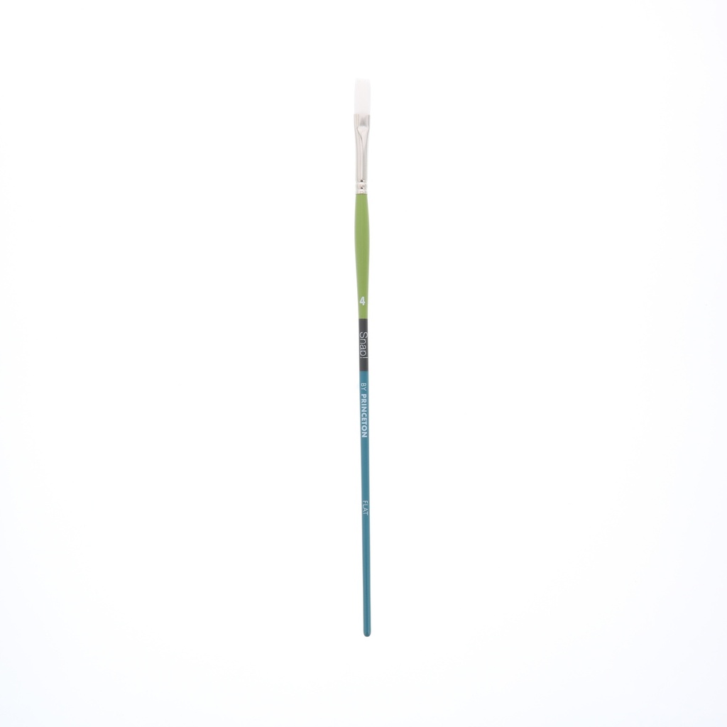 Princeton Brush SNAP White Taklon LH Flat 4 (9800F4)