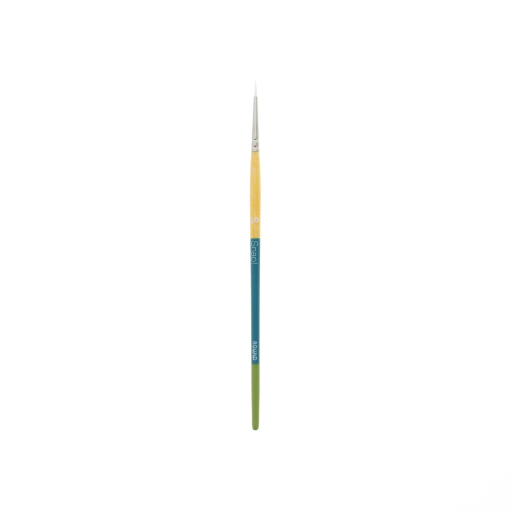 Princeton Brush SNAP White Taklon Round 2/0 (9850R20)