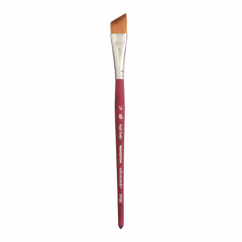 Princeton Brush Velvetouch Angle Shader 5/8"