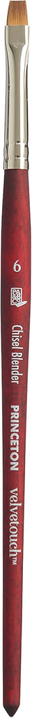 Princeton Brush Velvetouch Chisel Blender 6