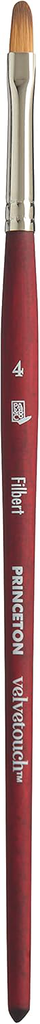 Princeton Brush Velvetouch Filbert 4
