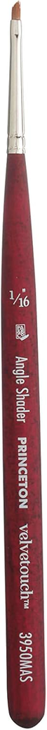 Princeton Brush Velvetouch Mini- Angle Shader 1/16"