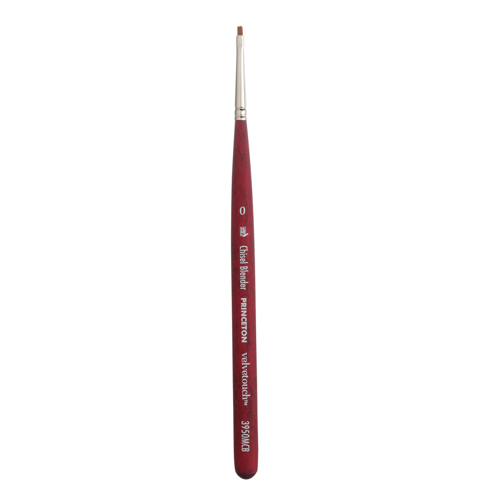 Princeton Brush Velvetouch Mini- Chisel Blender 0